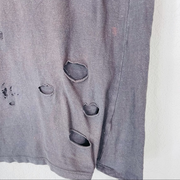 Akita Chicago Red Label destroyed grey tee shirt - Picture 4 of 9